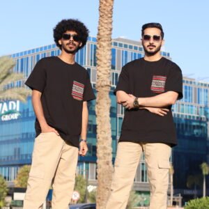 Black and White Saba T-shirt